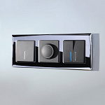 Рамка на 3 поста Werkel Diamant (черный) W0031208, фото 3