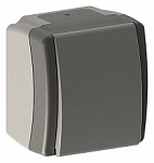 Выключатель одноклавишный влагозащищенный Mono Electric Octans IP54 154-020001-100