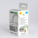 Лампа светодиодная LEDS POWER P45 E14 6Вт 4000K 006727, фото 4