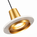 SL1212.203.01 Подвес ST-Luce Латунь/Латунь, Белый LED 1*12W 3000K ОЛЬТАРНО, фото 3