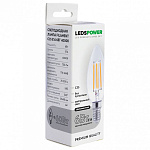 Лампа светодиодная LEDS POWER C35 E14 6Вт 4000K 007083, фото 4