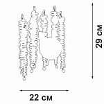 Бра Vitaluce V28551 V28551-8/2A, фото 3