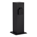 SL9012.405.00 Столб уличный 2 розетки ST-Luce черный 3500W SOCKET, фото 2