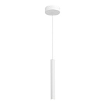 ST613.503.06 Светильник подвесной ST-Luce Белый/Белый LED 1*3W 4000K 260Lm 36° D30xH1900 Подвесные светильники, фото 1