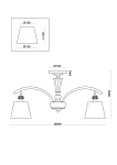 Люстра Freya FR5267PL-05N, фото 1