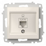 Розетка Ethernet RJ-45 без рамки Elbi Eleсtriс Zena Vega 609-010200-247, фото 3