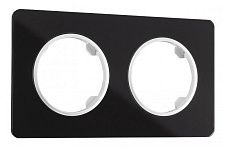 Рамка на 2 поста Arte Milano am-502.13 502.13-2.black