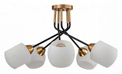Люстра на штанге Escada Bond 2113/5P Copper/Black, фото 2