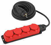 Удлинитель Эра UK-4e-3x1,5-5m-IP44(KG)