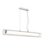 SL2010.113.01 Светильник подвесной ST-Luce Никель/Белый, Прозрачный LED 1*40W 3000K/4000K ЭНФИС