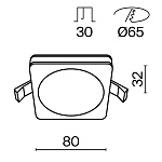 Встраиваемый светильник Technical DL303-L7W, фото 2