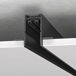 ST021.439.00H Шинопровод SKYLINE 220 встраиваемый ST-Luce Черный Длина 3 000мм СКАЙЛАЙН 220V, фото 2