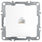 Розетка Ethernet RJ-45 без рамки Stekker Эрна 39314