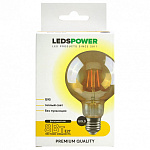 Лампа светодиодная LEDS POWER G95 E27 8Вт 2500K 007151, фото 3