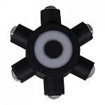Накладной светильник Reluce 86973-9.2-007U LED2W+6*1W BK