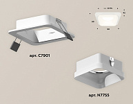 Встраиваемый светильник Ambrella Light XC XC7901013, фото 3