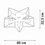 Люстра на штанге Vitaluce V3795 V3795-0/5PL, фото 3