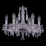 Подвесная люстра Bohemia Ivele Crystal 1410 1410/6/160/Ni/V0300, фото 2