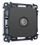 ТВ-розетка проходная без рамки Ambrella Volt OMEGA MO913030