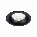 ST703.448.10 Св-к встр. Черный LED 1*10W 4000K 900Lm Ra>90 38° IP20 D85xH75 170-240V Встраиваемые светильники, фото 2
