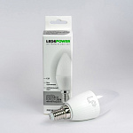 Лампа светодиодная LEDS POWER C37 E14 8Вт 4000K 006697, фото 4