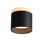 ST102.402.09 Светильник потолочный Черный LED 1*9W 3000K 702Lm Ra>80 120° IP20 D79xH75 170-240V Накладные светильники, фото 1