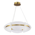 SL1304.203.45 Люстра подвесная ST-Luce Золотистый/Белый LED 1*45W 3000K ЭТУАЛЬ, фото 2