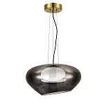 SL6019.313.01 Светильник подвесной ST-Luce Латунь/Дымчатый, Белый LED 1*20W 3000K ФОРЕЙ
