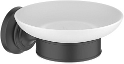 AQ4503MB КЛАССИК мыльница, матовый черный