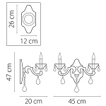 Бра Lightstar Ampollo 786622, фото 2