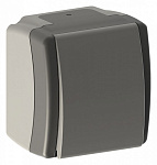 Выключатель одноклавишный влагозащищенный Mono Electric Octans IP54 154-020001-100, фото 2