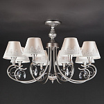 Люстра на штанге Eurosvet Incanto 60069/8 серебро, фото 3