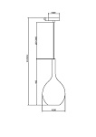 Подвесной светильник Maytoni MOD271PL-01B3, фото 4