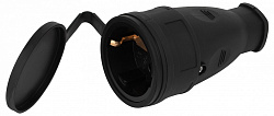 Розетка с заземлением Эра  RX10-B-IP44