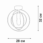 Светильник на штанге Vitaluce V3794 V3794-8/1PL, фото 3