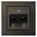Розетка Ethernet RJ-45 без рамки LIREGUS EPSILON 28-1151, фото 3
