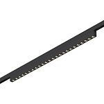 ST666.436.20 Магнитный трековый светильник Черный LED 1*20W 3000K 1 060Lm Ra>90 IP20 L387xW10xH18 2 СУПЕР5