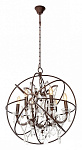 Подвесная люстра Loft it Foucaults Orb Crystal LOFT1897/6, фото 3