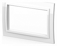 Рамка для двойной розетки Elbi Eleсtriс Zena 608-015600-908, фото 3