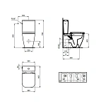 T473501 Ideal Standard i.life S Бачок для унитаза, нижняя подводка, 4,5/3 л, фото 4