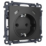 Розетка с заземлением и 2хUSB type C, без рамки Ambrella Volt ALFA MA910510