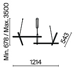 Подвесной светильник Maytoni MOD278PL-L50G3K, фото 3