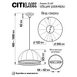 Подвесной светильник Citilux Базель CL407025, фото 2