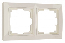 Рамка на 2 поста Werkel Snabb Basic (слоновая кость) W0022003, фото 2