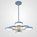 Люстра на штанге Imperiumloft TURNA Blue TURNA-DBL01