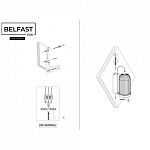 Бра Belfast PINERIDGE WFS-380-B1 BR, фото 4