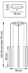 Подвесная люстра Lightstar Tubo L5T747337, фото 2