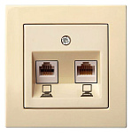 Розетка Ethernet RJ-45 без рамки LIREGUS EPSILON 28-083, фото 3