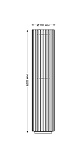 Наземный низкий светильник Italline  IT9060, фото 4