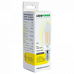 Лампа светодиодная LEDS POWER C35 E14 6Вт 3000K 007076, фото 4